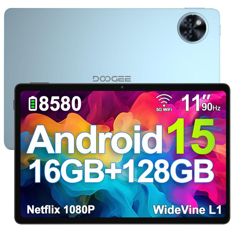 Tablet DOOGEE Android 15 U11 11 polegadas 16 GB+128 GB/2 TB